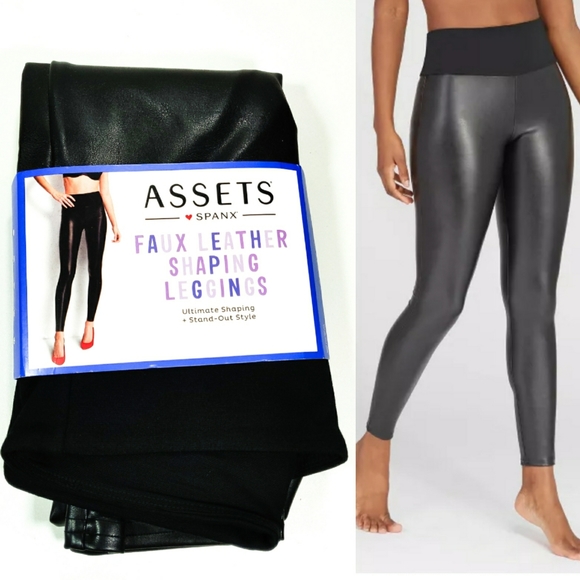 Assets By Spanx Faux Leather Shaping 